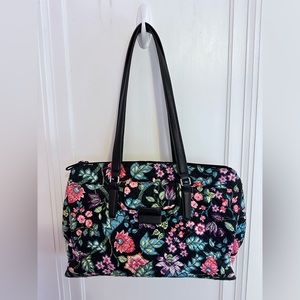 Vera Bradley Commuter Tote Vines Floral (2018 version)